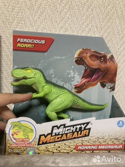 Динозавр Ти рекс новый Mighty Megasaur Ти-рекс