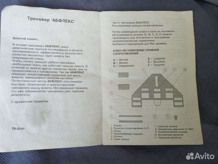 Тренажёр для мышц пресса