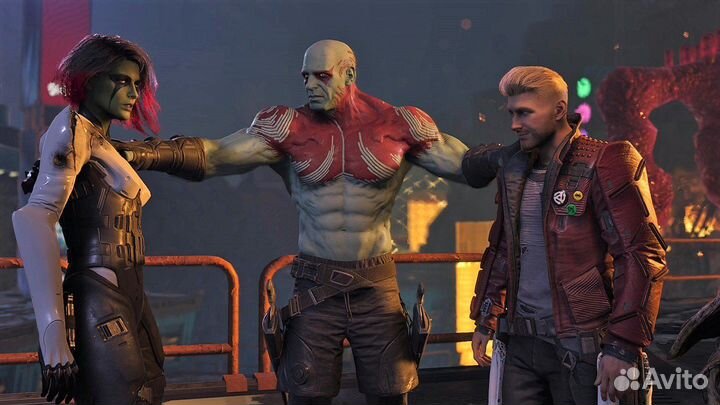 PS4 Marvel Стражи Галактики б/у