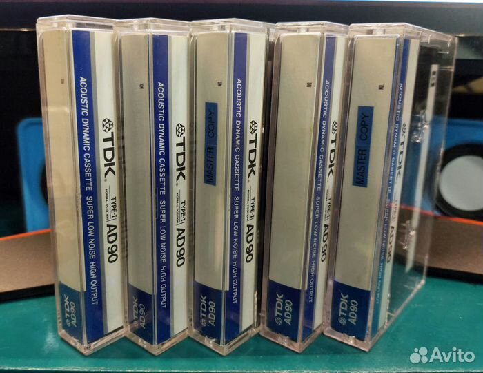 Аудиокассеты TDK AD 60 (1983-84г.) состояние новой