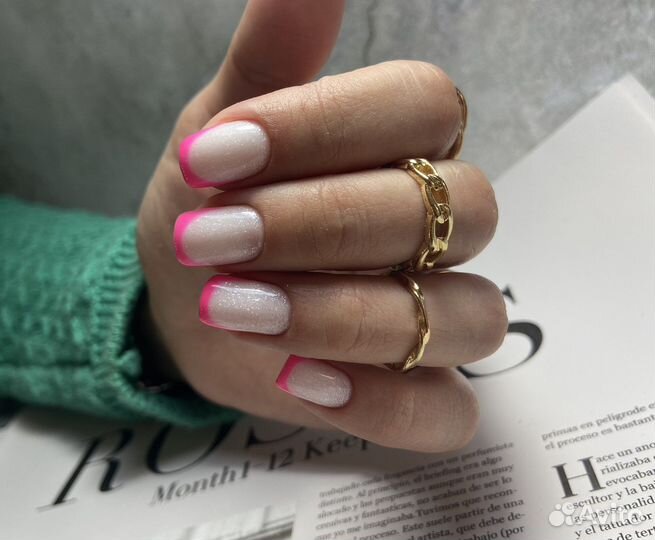 Аппаратный маникюр + покрытие гель-лак