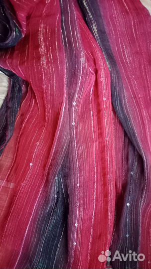 Ткани в отрезах/шёлк/атлас/гипюр/шифон