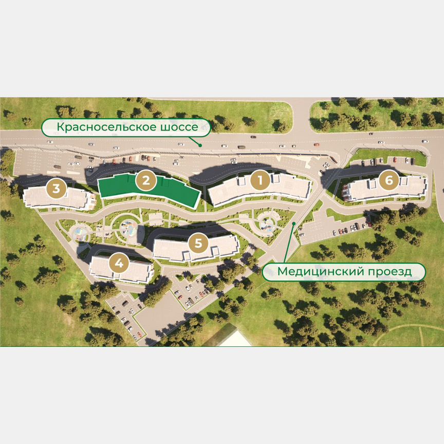 2-к. квартира, 51,5 м², 6/8 эт.