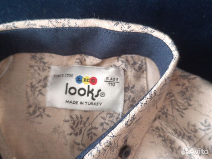 Рубашка на мальчика110