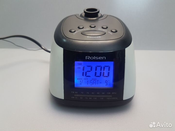 Радио-часы rolsen CR-200