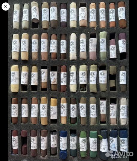 Unison пастель 155 цел и 50 + половинок