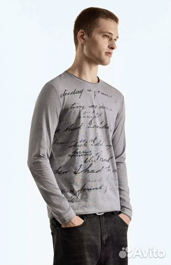 Винтажный лонгслив