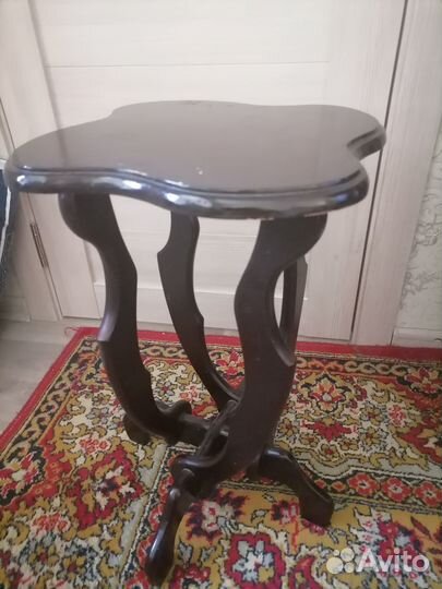 Подставка для цветов напольная деревянная