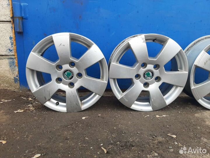 Диски R15 5на112 Шкода оригинальные