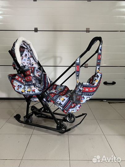 Коляска санки