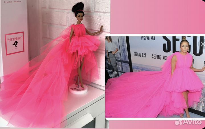 Бронь/Integrity toys аутфит (платье+клатч)