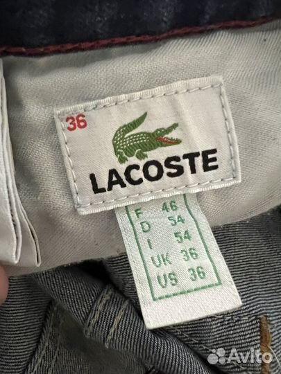 Мужские джинсы lacoste оригинал