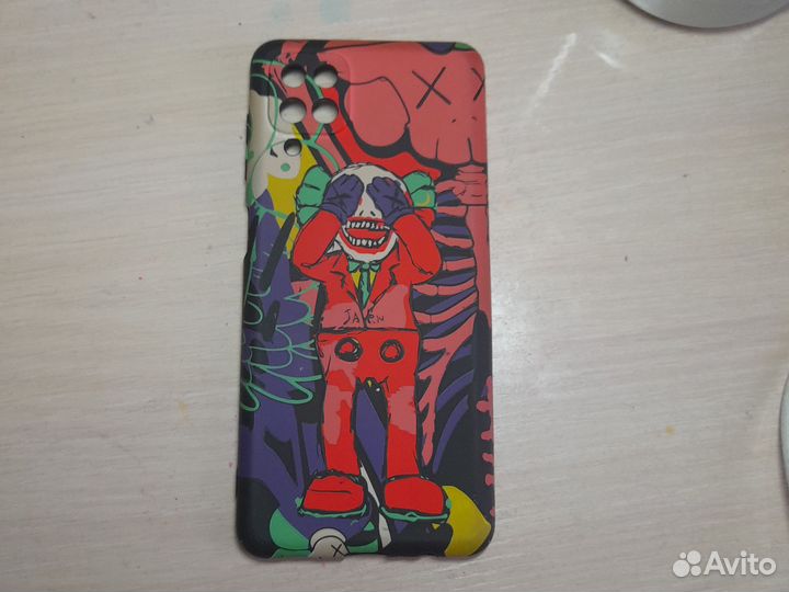 Чехол на телефон Samsung A12 (светится)