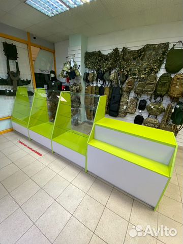 Торговые витрины, прилавки