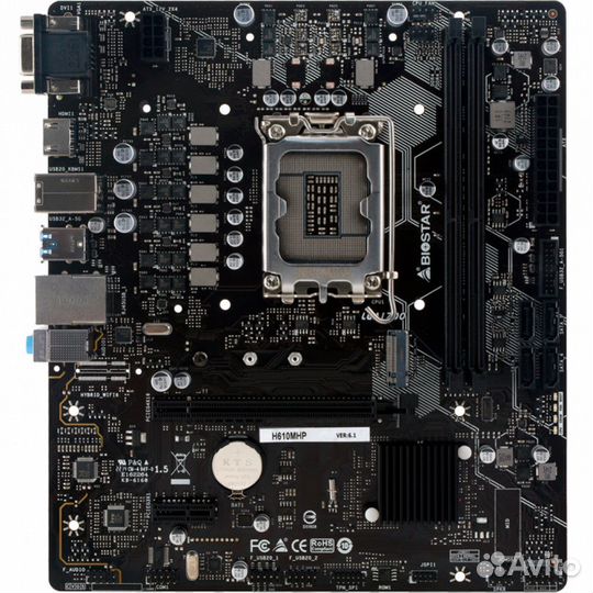 Материнская плата biostar H610MHP 520513