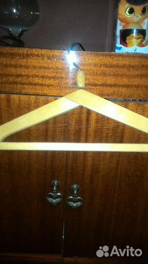 Вешалки плечики деревянные 5 шт