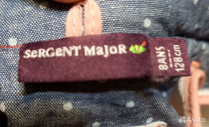 Куртка на девочку 128 с мягкой белой подстежкой