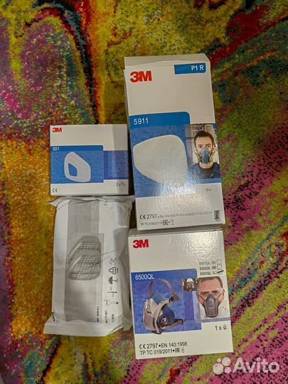 Защитная маска 3М 6500QL