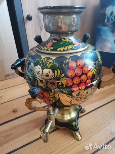 Самовар электрический расписной