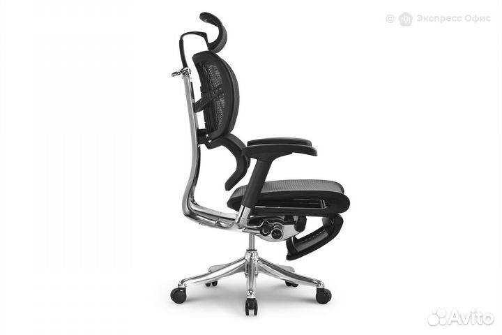 Кресло компьютерное ортопедическое c подставкой дл