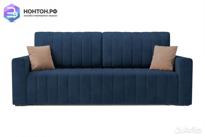 Диван еврокнижка Лондон темно-синий