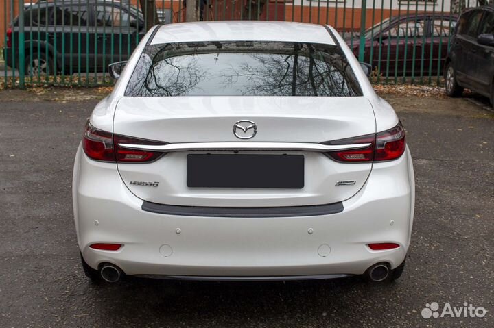 Накладка на бампер Mazda 6 GJ (18+) RA