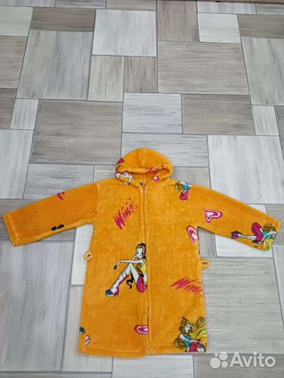 Детский махровый халат