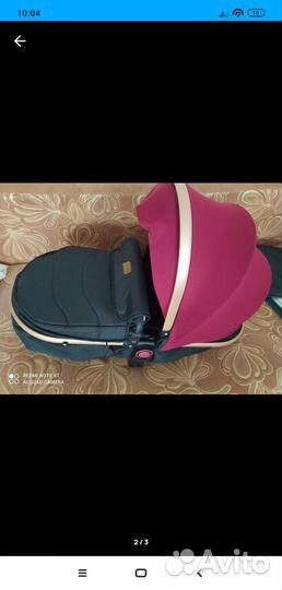 Коляска-трансформер 3 в 1 Luxmom 530-W