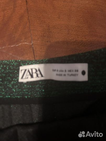 Юбка плиссированная zara 44