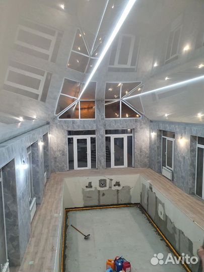 Натяжные потолки