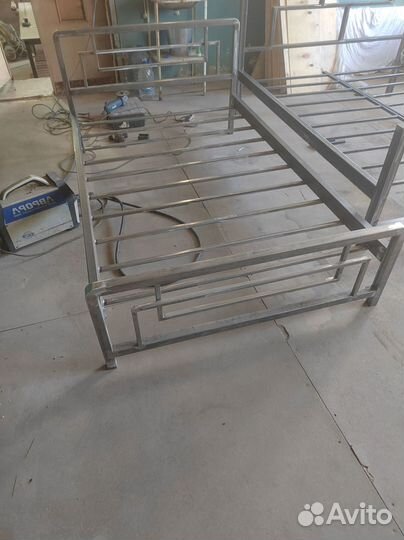 Кровать в стиле «лофт» из металла 180х200