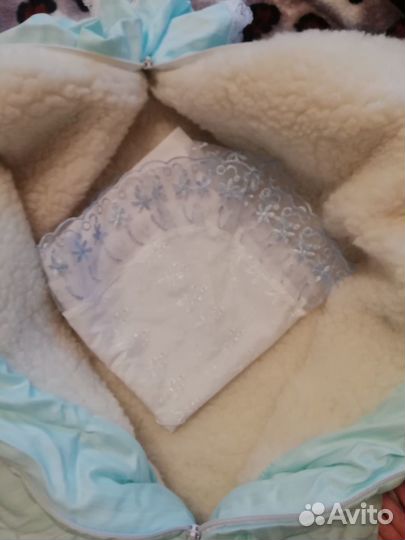 Конверт на выписку зимний