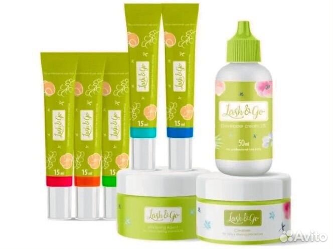 Lash go набор для креативного окрашивания ресниц