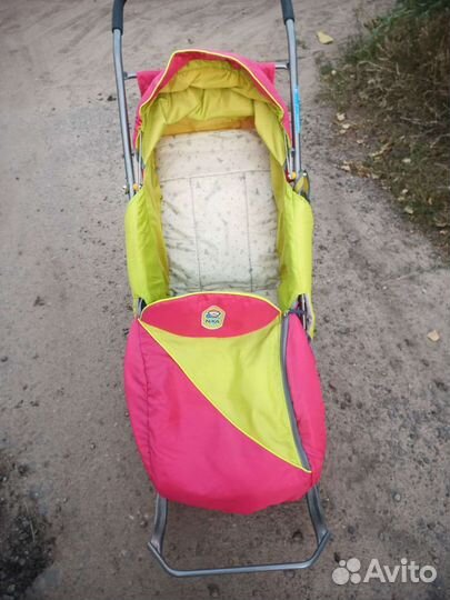 Санки-коляска Nika 