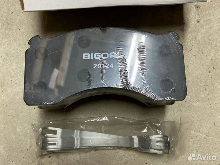 Колодки тормозные дисковые 29124