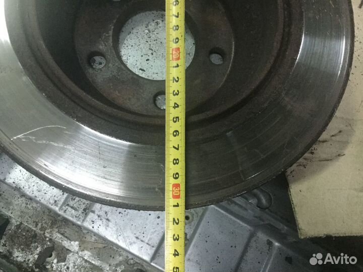 Тормозные диски задние Фольксваген Т5 VW T5