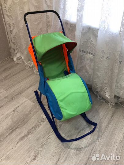 Коляска санки