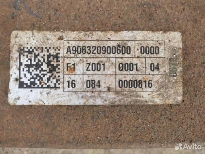 Рессора задняя w906 Sprinter 651.955 05.2016