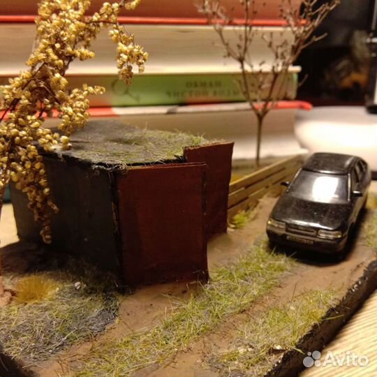Диорама гараж