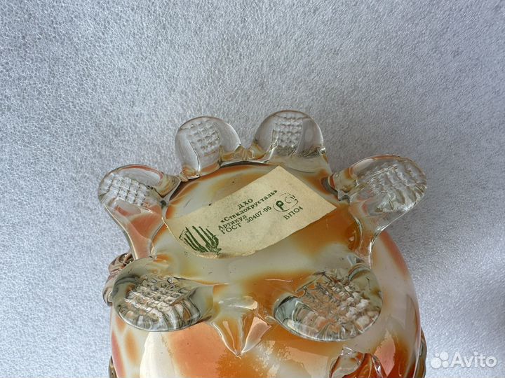 Кувшин Красномайского стекольного завода, сульфид