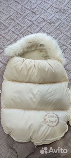 Теплый конверт на выписку и гулять