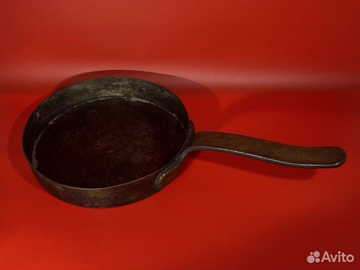 Медная сковорода СПБ Металлический Завод 1857 год