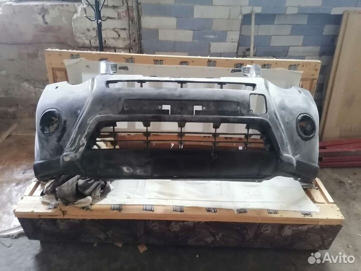 Бампер передний x-trail t31 рестайлинг