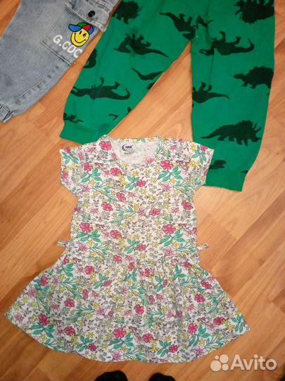 Вещи пакетом на девочку 80 86