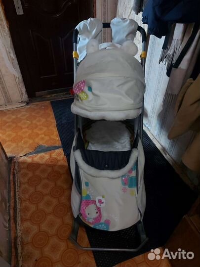 Коляска санки