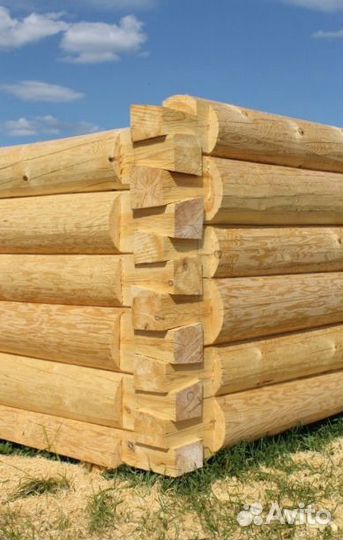 Срубы домов и бань