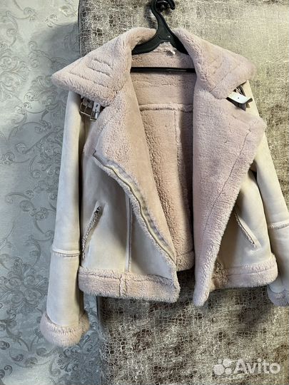 Дубленка авиатор женская