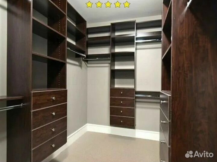 Гардеробная любой дизайн