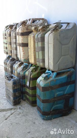 Канистра металлическая 20л-10л-5л