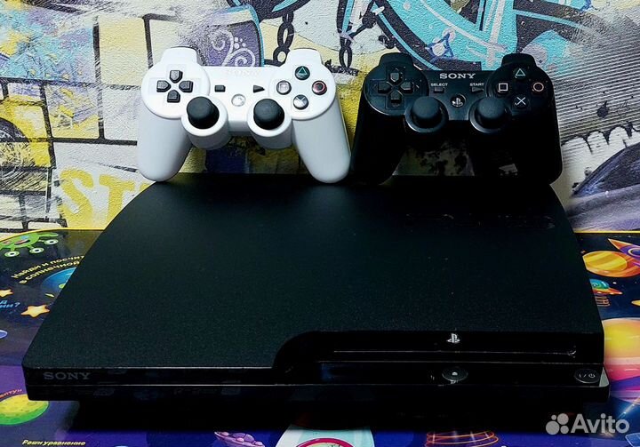 Sony PS3 slim прошитый 320gb